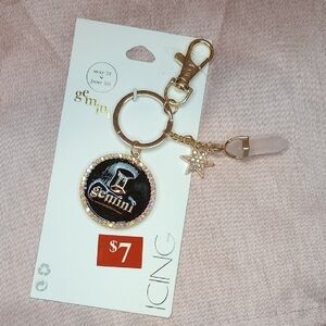 Icing Gemini Gold and Black Key & Card Holder Accessory